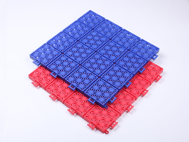 河北久圳幼兒園室外懸浮地板籃球場防滑懸浮拼裝地板操場羽毛球場拼裝地板